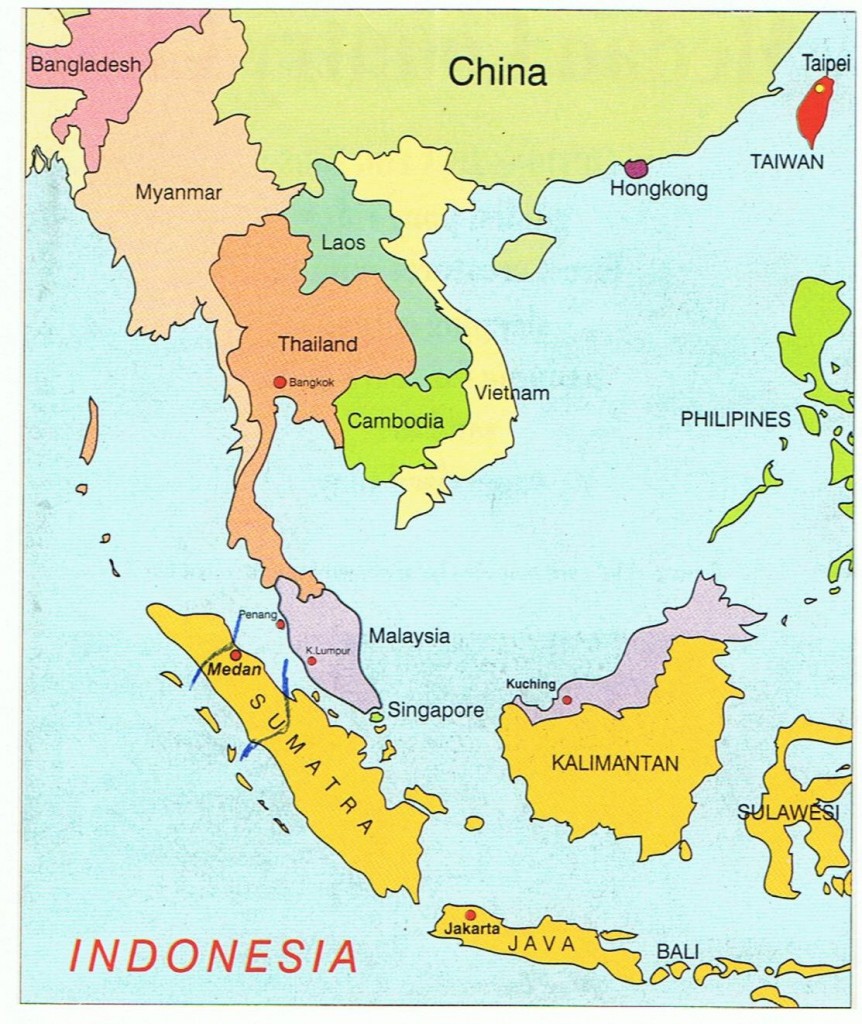 world map indonesia